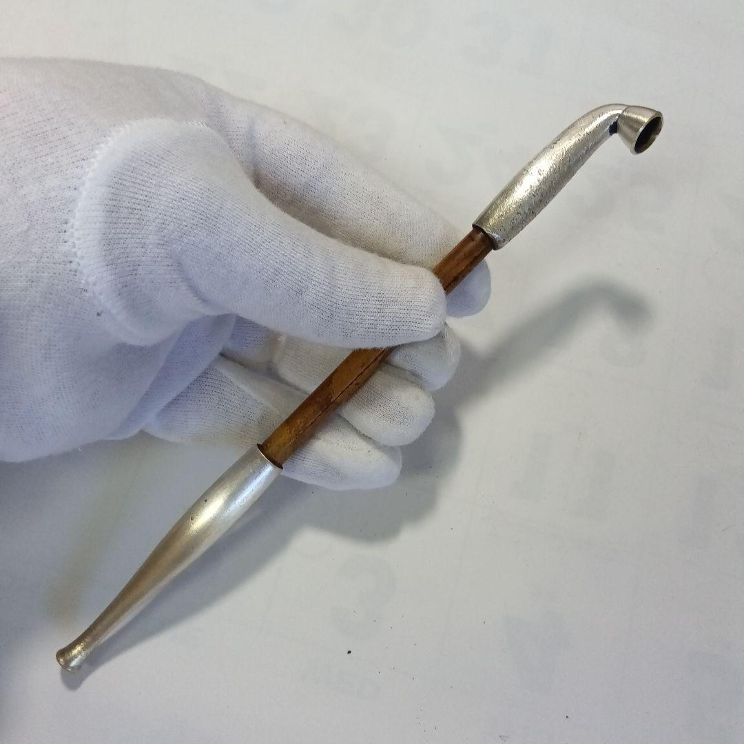 「アンティーク　レトロ」古美術 骨董 煙管 20㎝