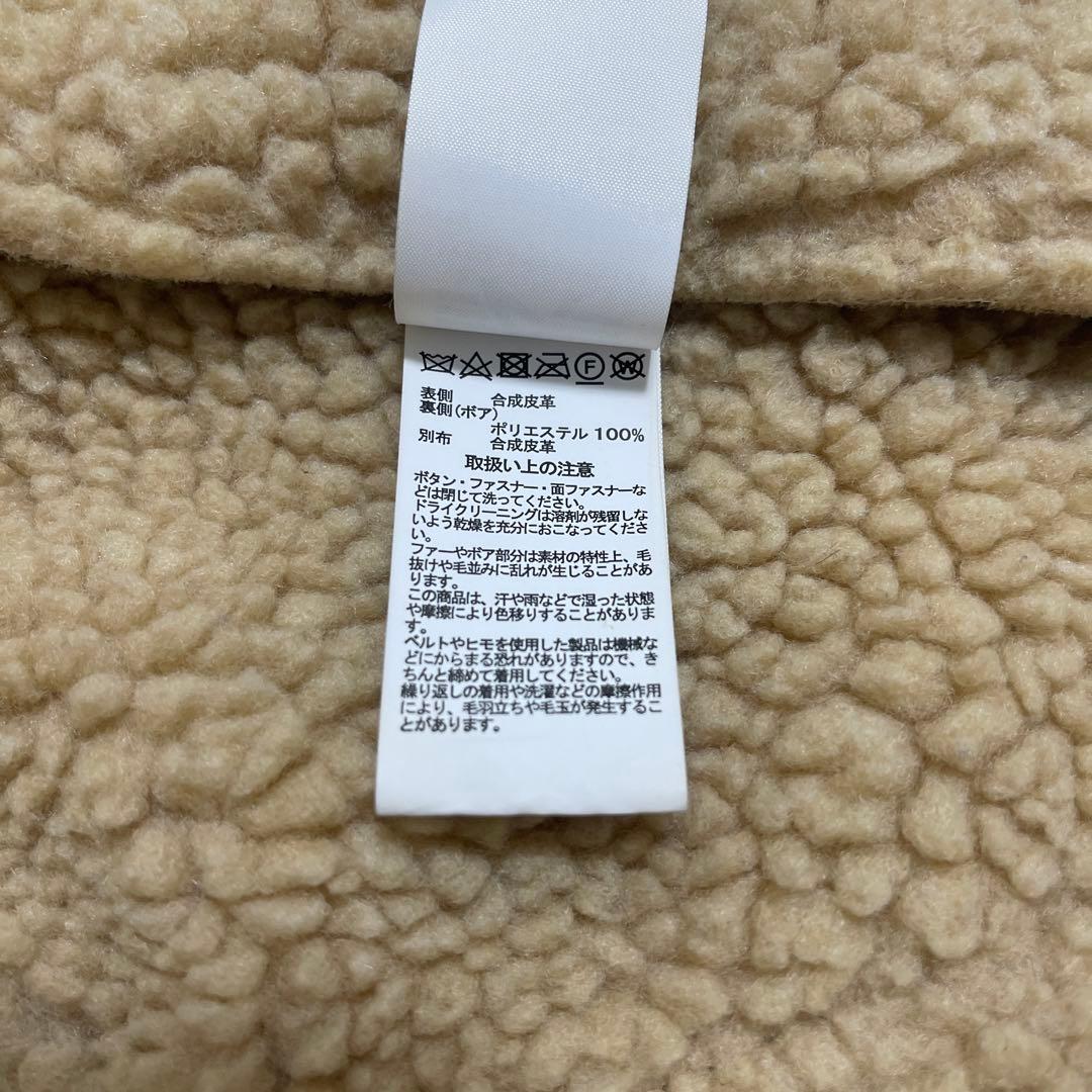 ALPHA INDUSTRIES フェイクムートンジャケットTA1548-012