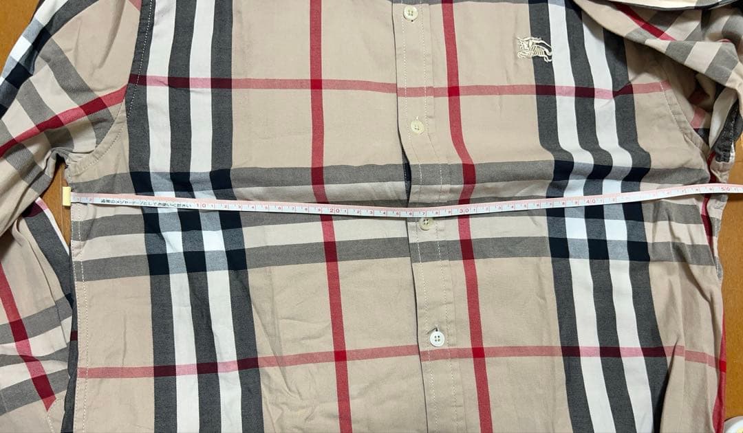 美品　Burberry Brit ⭐︎ チェック柄シャツ