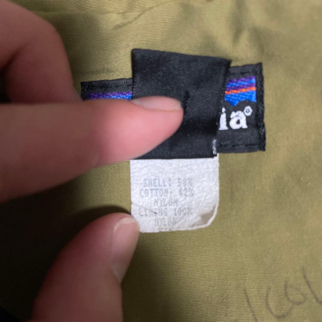 90s patagonia シティレインコート　雪なしタグ