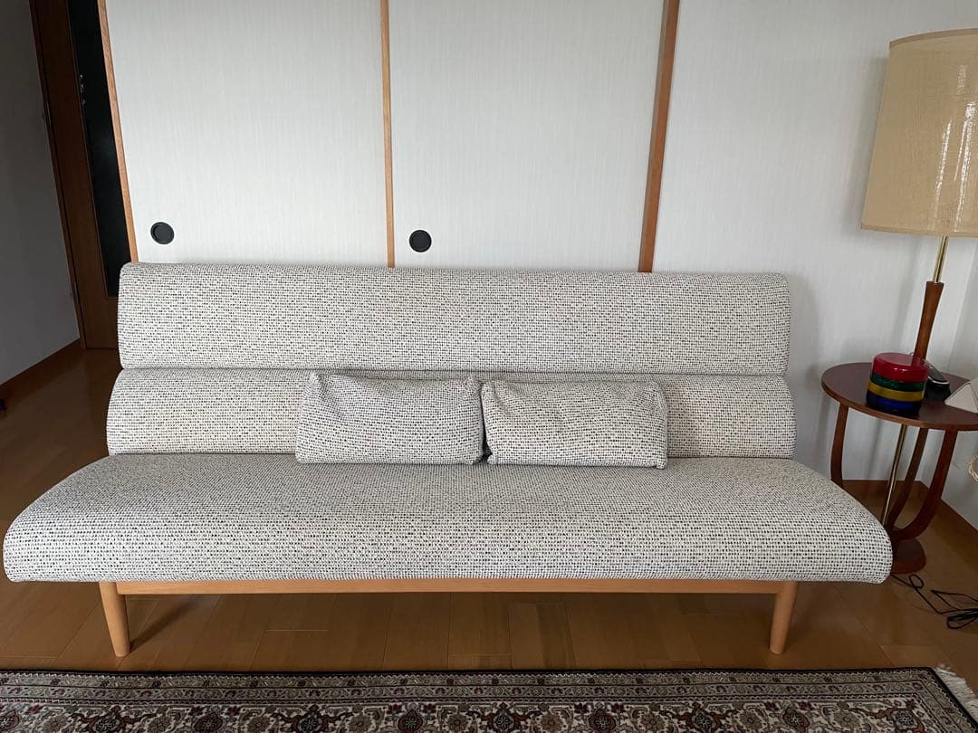 旭川木製家具　カンディハウス　エクリプス ３Pソファ　美品　送料込み