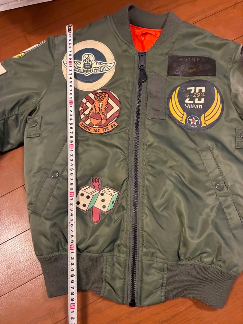 AVIREXアヴィレックス　MA-1 長渕剛着用　トップガン　フライトジャケット