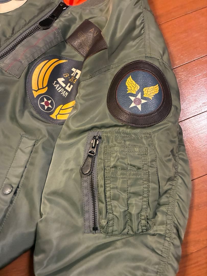 AVIREXアヴィレックス　MA-1 長渕剛着用　トップガン　フライトジャケット