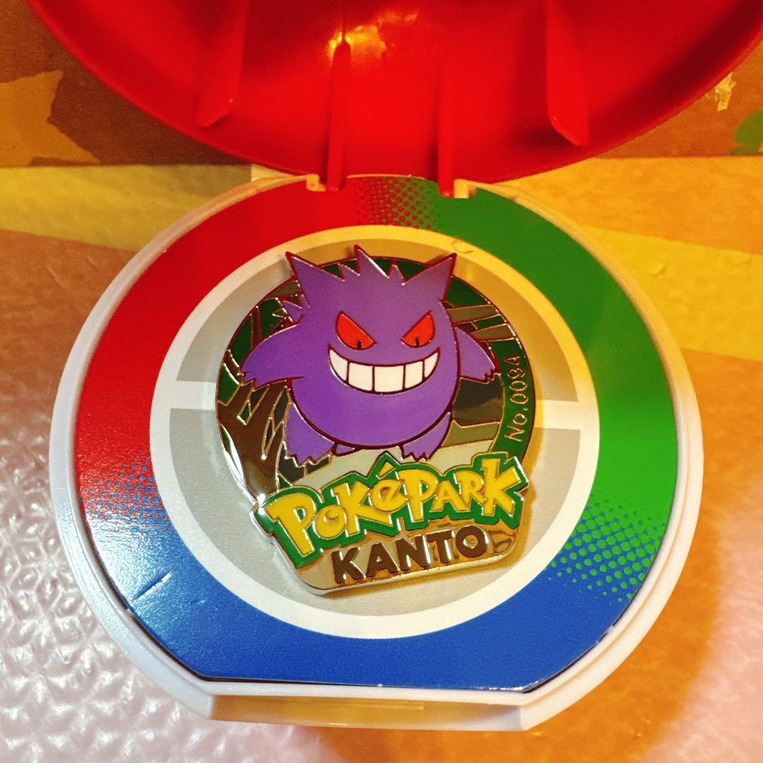 ポケパークカントー ピンバッジ ピンズ ゲンガー