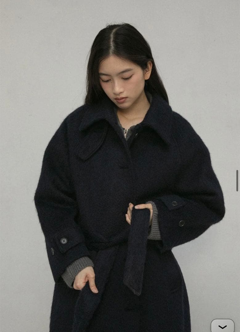 【OHOTORO】Snug Alpaca Coat