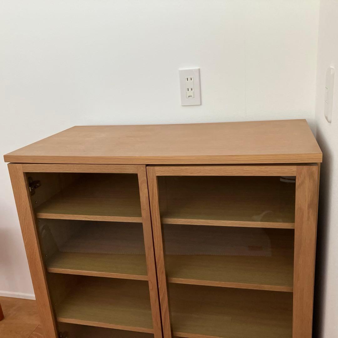 無印良品　木製キャビネット　　breadママさま