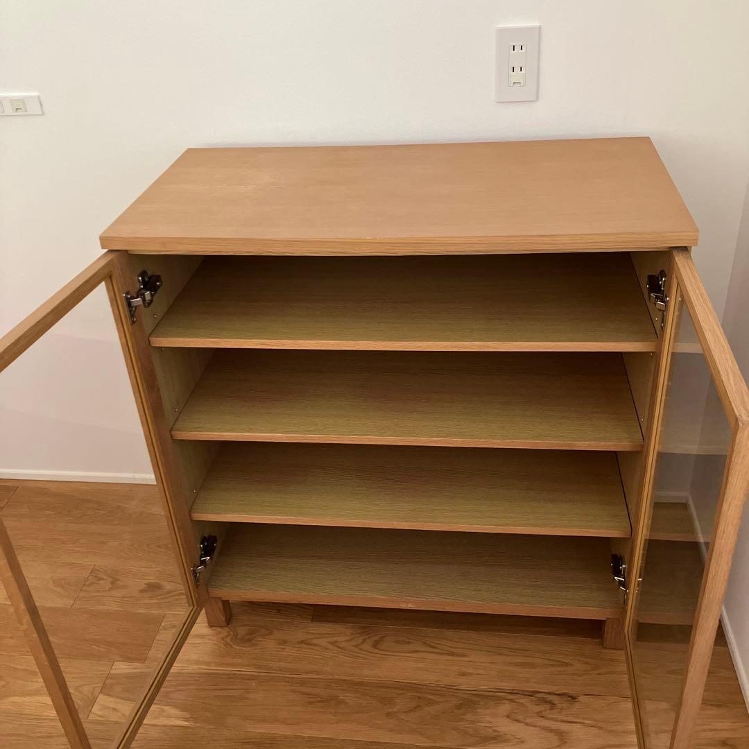 無印良品　木製キャビネット　　breadママさま