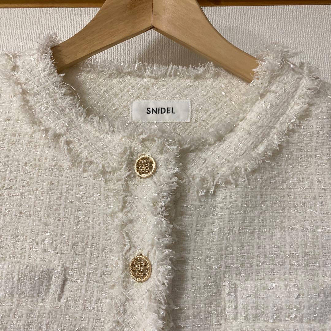【スナイデル】【美品】ツィードジャケット完売品