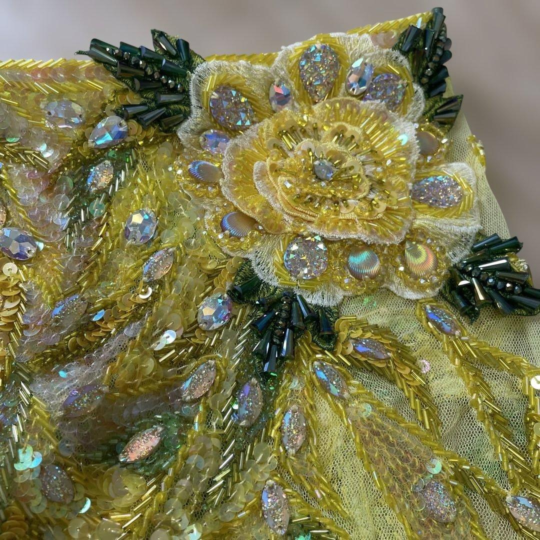 Bella ベリーダンス衣装　レモンイエロー