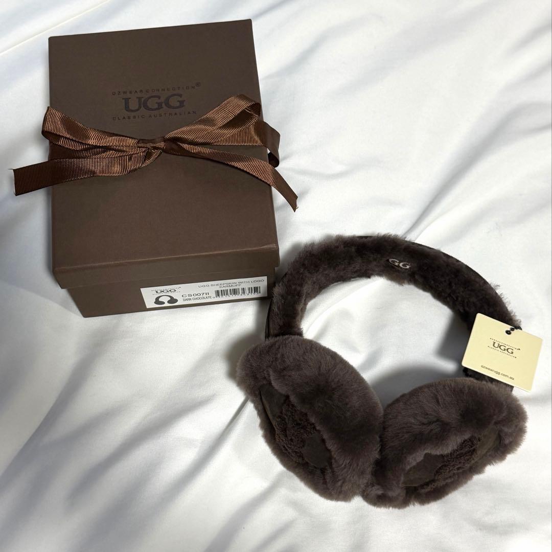 【限定品】UGG イヤーマフ ブラウン オーストラリア限定 BOX付