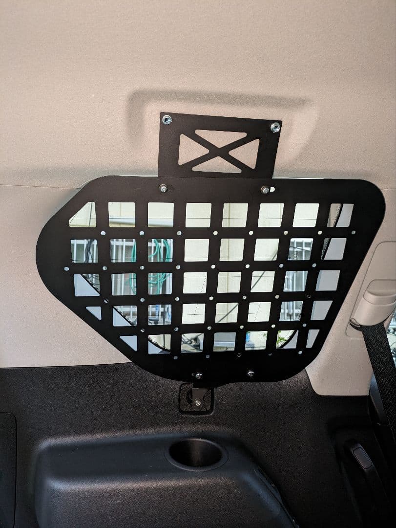 プラド150　インナーメッシュパネル　板厚1.6ミリ　左右セット　無塗装品