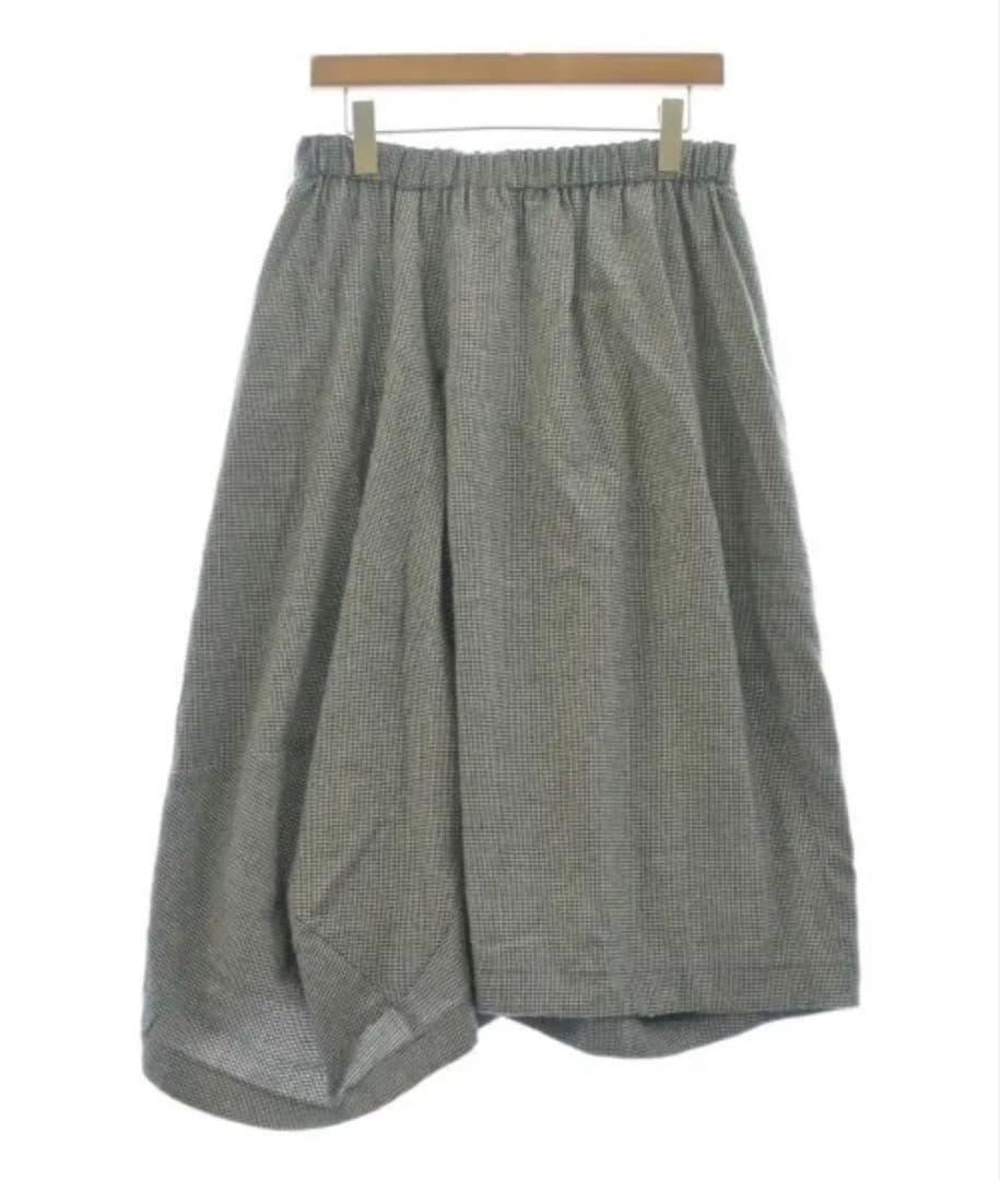 COMME des GARCONS チェック柄ロングスカート S