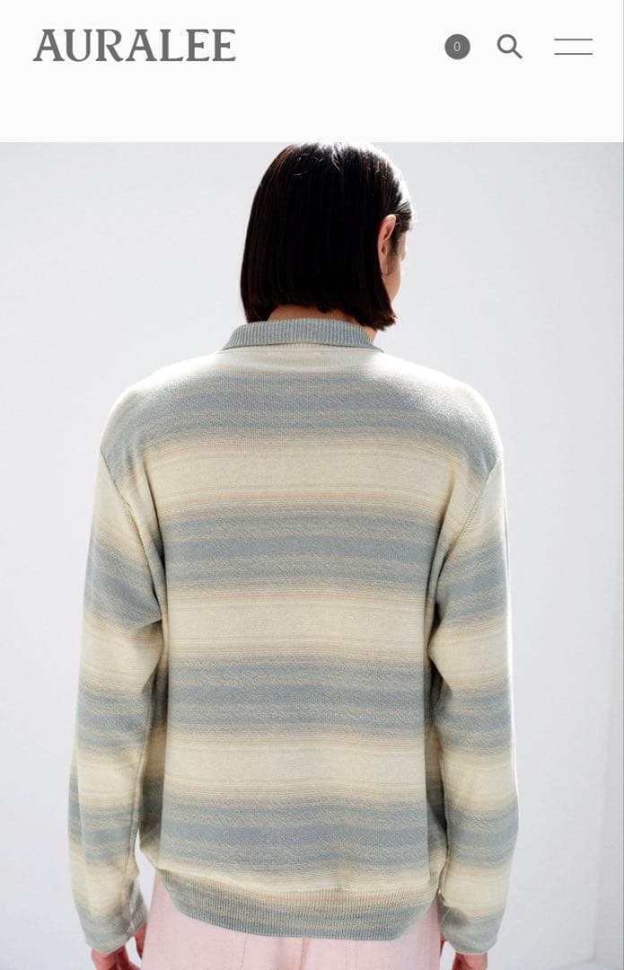 AURALEE カーディガン新作　2週間限定