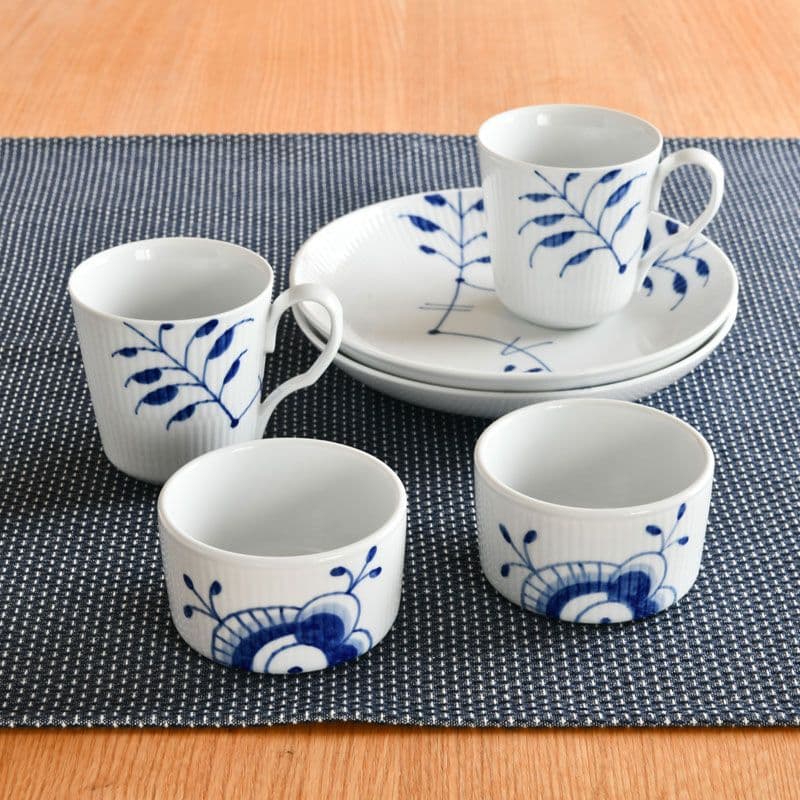 新品 ロイヤルコペンハーゲン ブルーフルーテッド