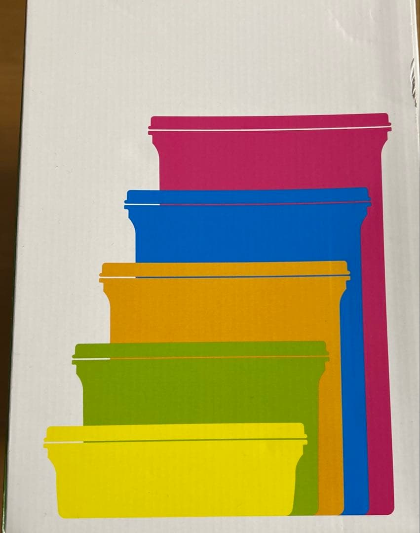 【未使用】タッパーウェア ベーシックスギフトMMだ円 Tupperware 7点