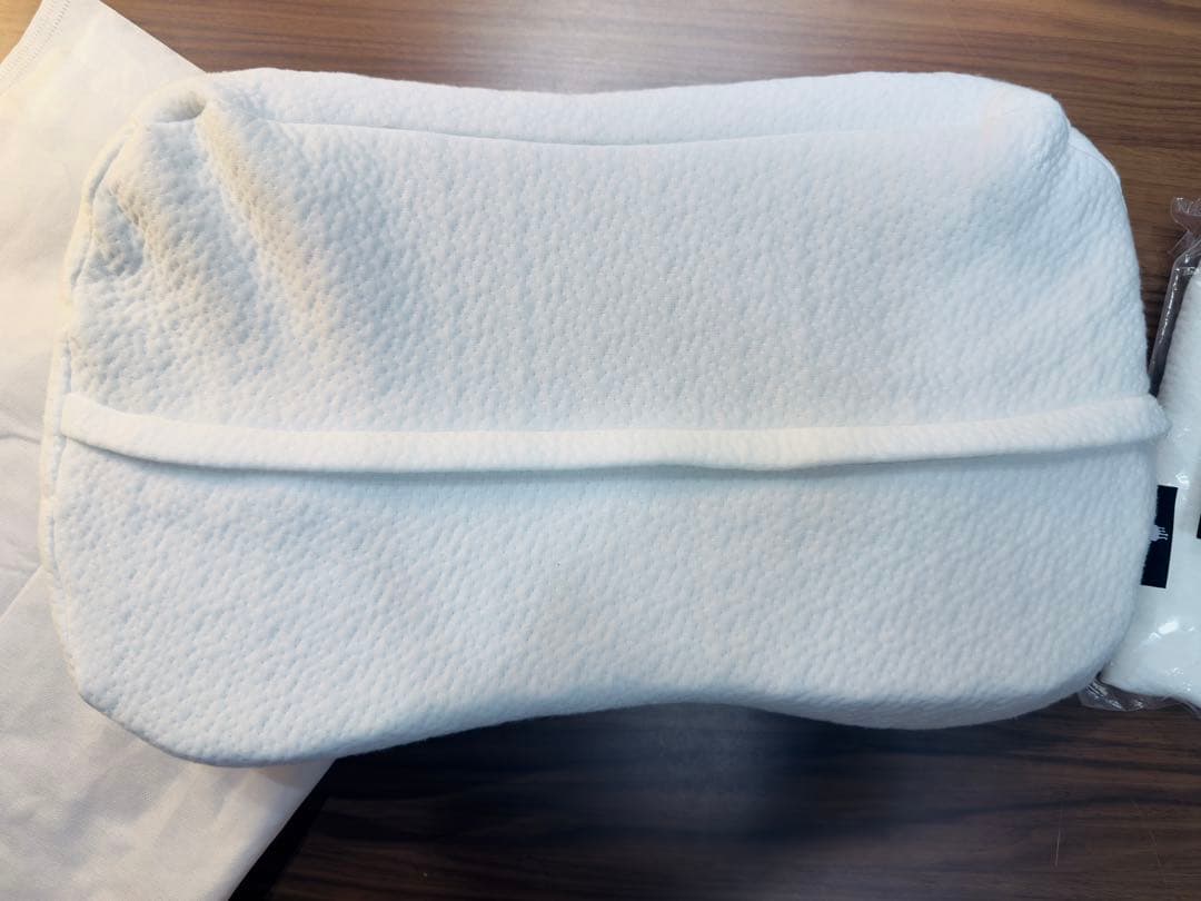 【美品★即日発送】ヒツジのいらない枕　プレミアム　枕カバー2種付　3点セット