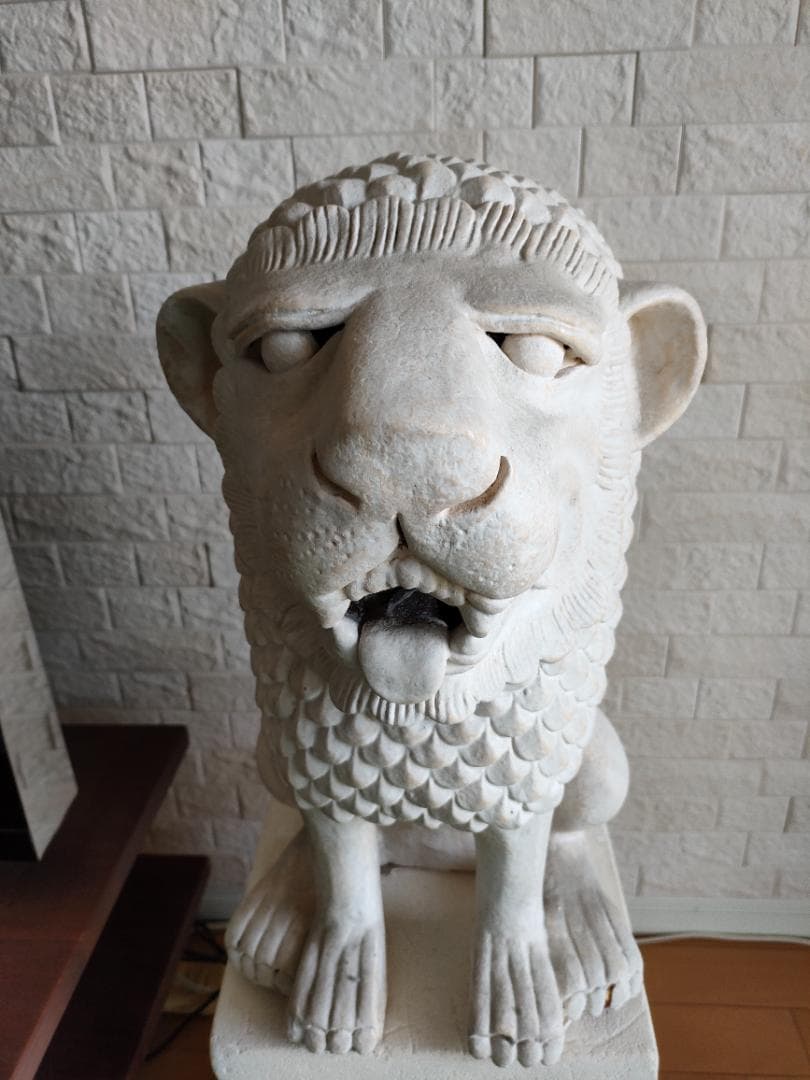 バリ　石像　おしゃれでかわいい石像★置物★雑貨★銅像★マーライオン風★