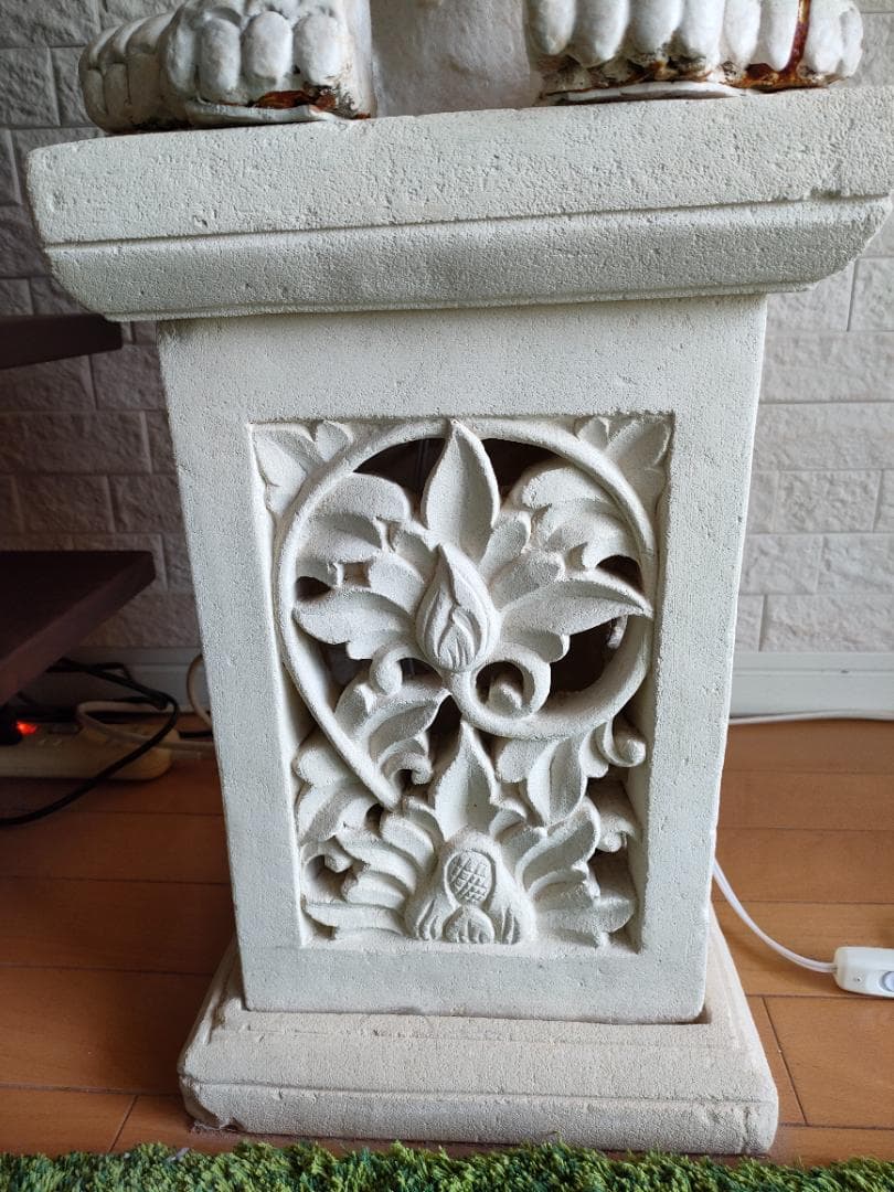 バリ　石像　おしゃれでかわいい石像★置物★雑貨★銅像★マーライオン風★