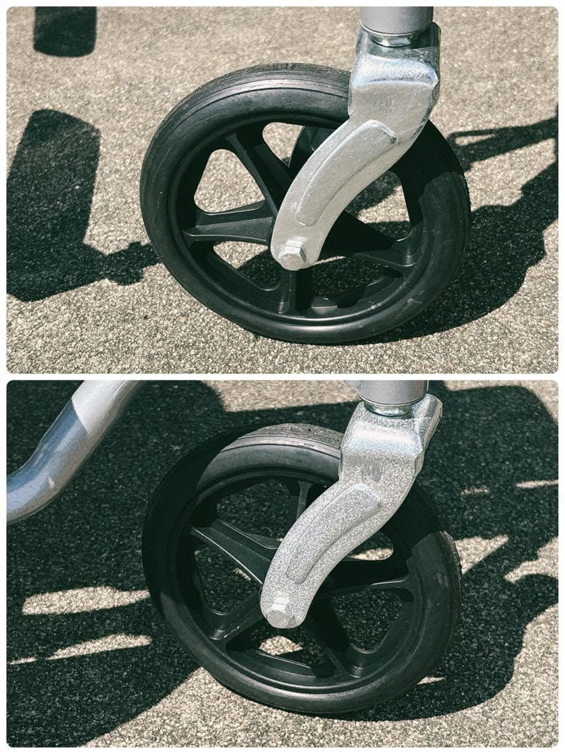 値下げ決行！（美品）UDKAEYT　リクライニング　自走式　車椅子　折り畳み式