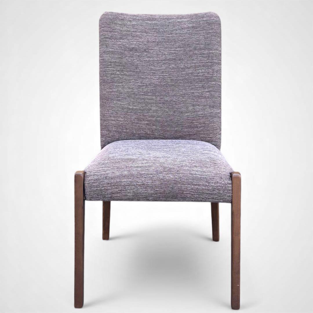 ニトリ Nコレクション ダイニングチェア2脚セット ミドルブラウン　引取限定