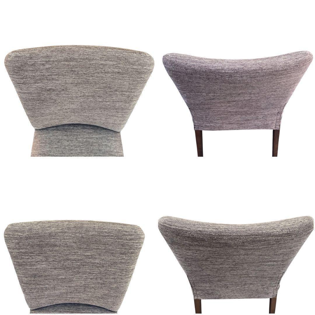 ニトリ Nコレクション ダイニングチェア2脚セット ミドルブラウン　引取限定