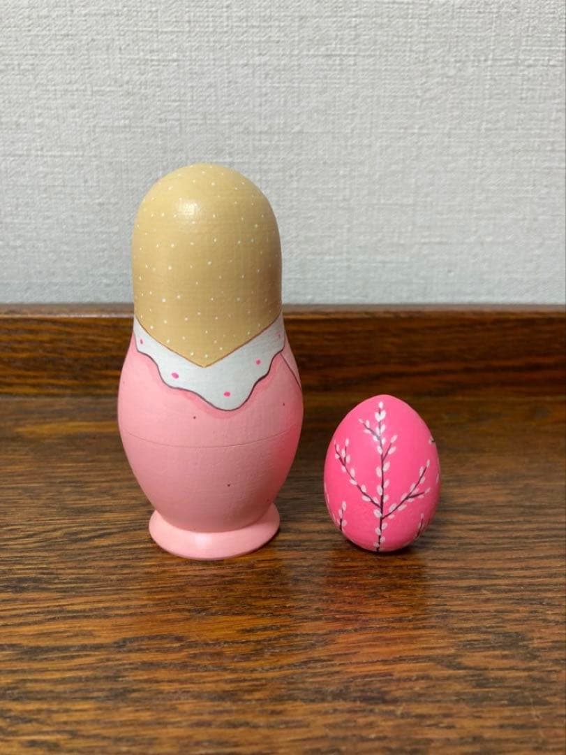 【Lenka】イースター☆天使オーナメント&マトリョーシカ&エッグ2P×2
