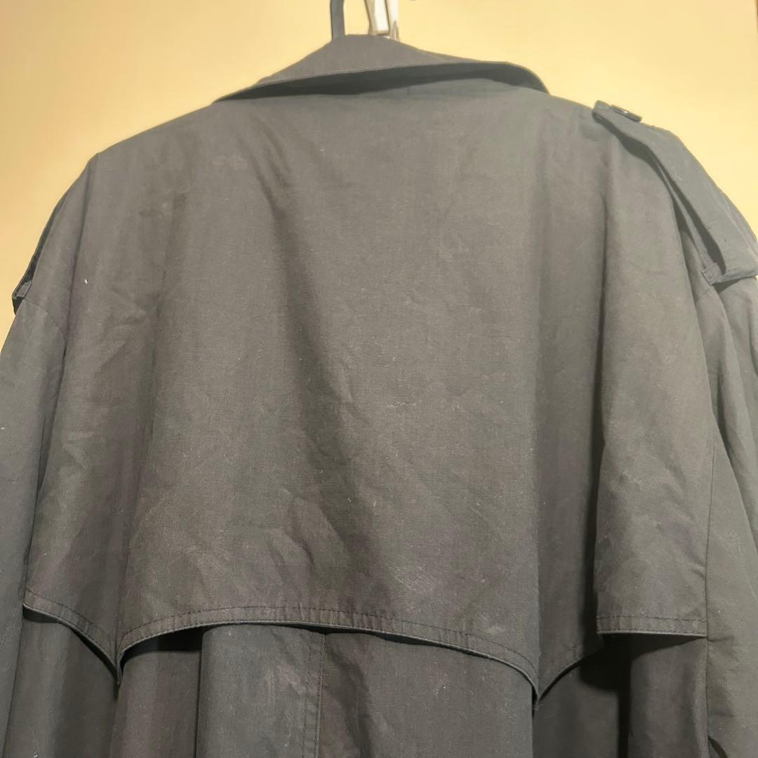 LONDON FOG / トレンチコート　オーバーサイズ　ブラック