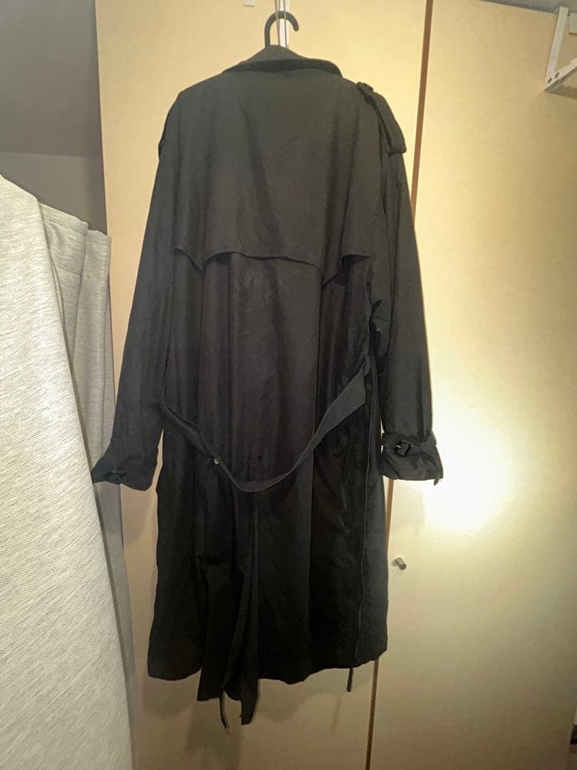 LONDON FOG / トレンチコート　オーバーサイズ　ブラック