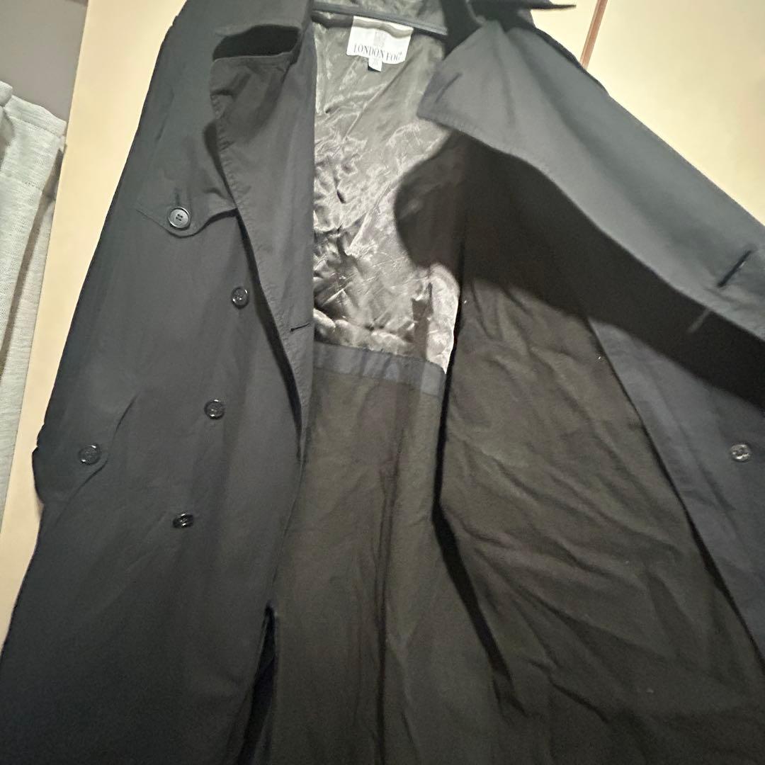 LONDON FOG / トレンチコート　オーバーサイズ　ブラック