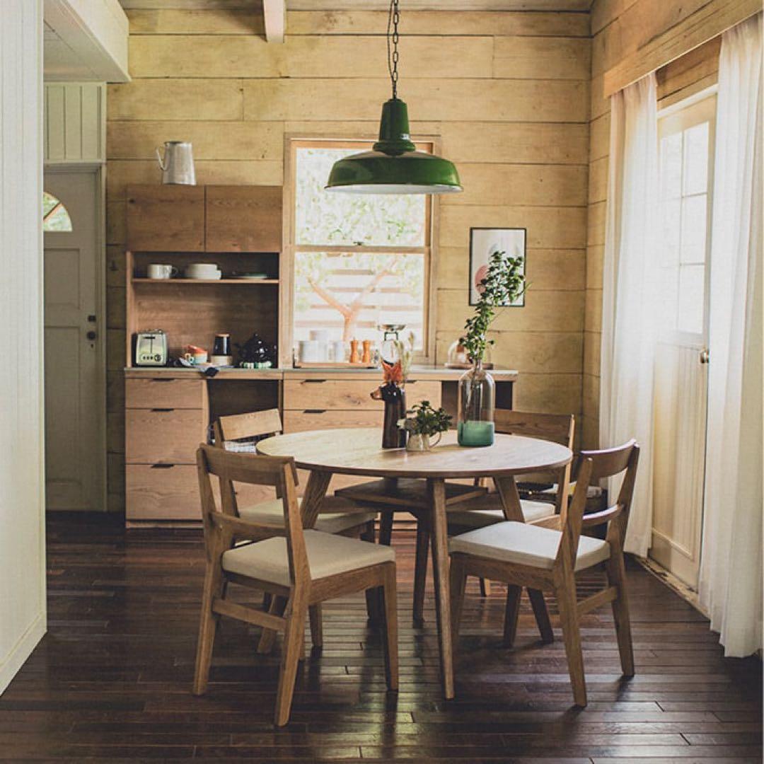 ADDAY(アディ)　ラウンドダイニングテーブル Φ1100