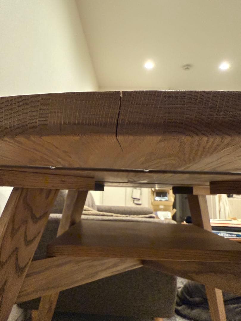 ADDAY(アディ)　ラウンドダイニングテーブル Φ1100