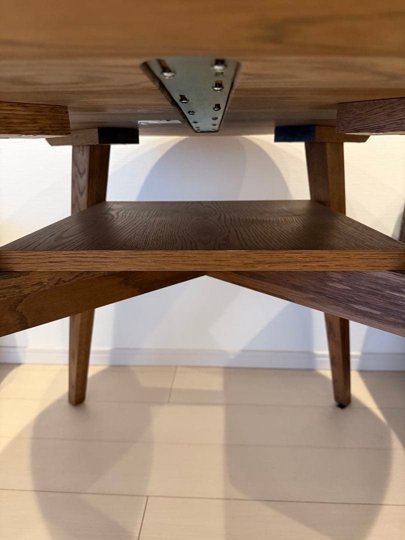 ADDAY(アディ)　ラウンドダイニングテーブル Φ1100