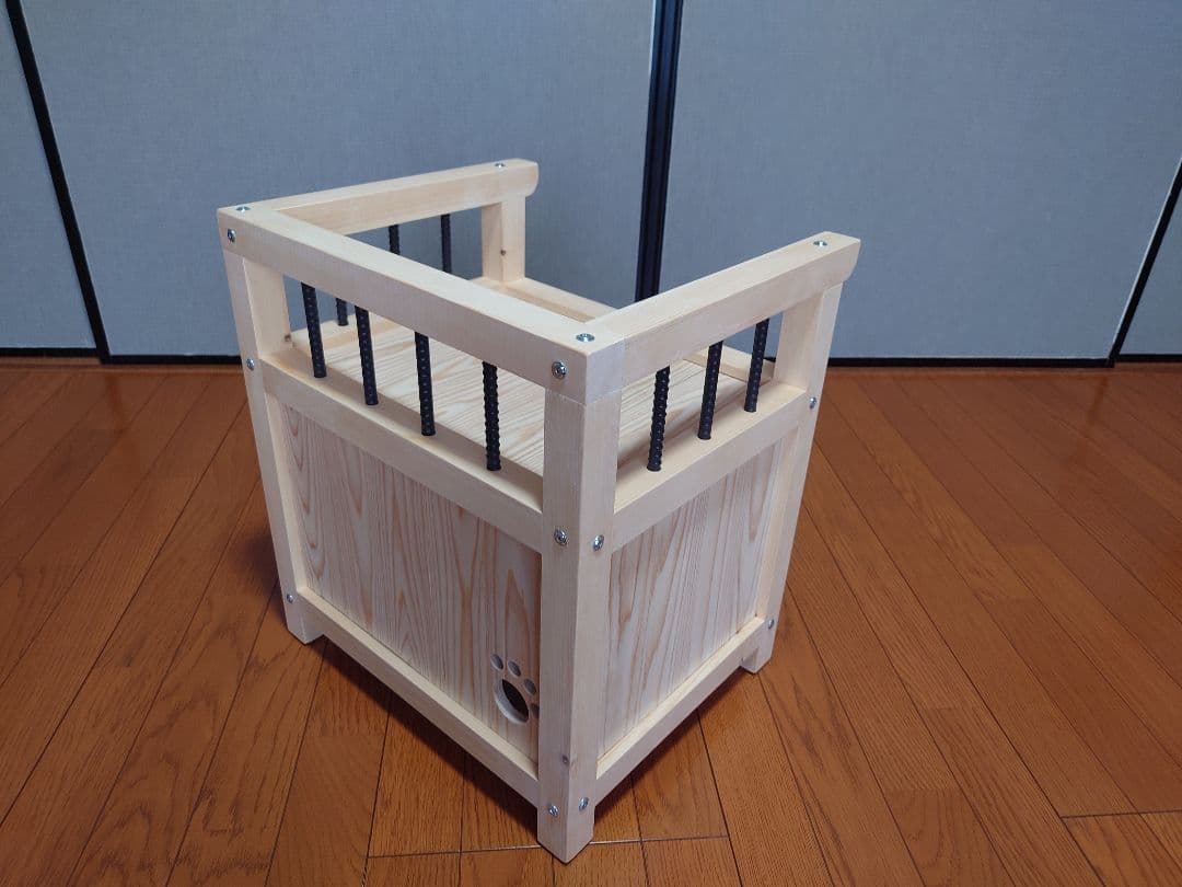 ㉔★ベッド★テラス★キャットハウス★ハンドメイド★猫ハウス