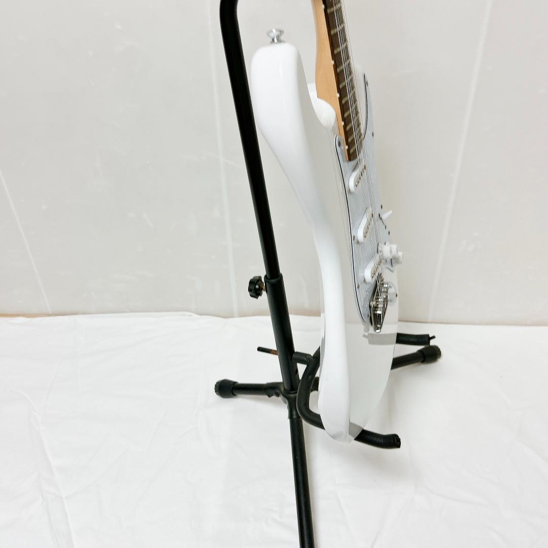 美品 Squier スクワイヤー Stratocaster ストラト ホワイト