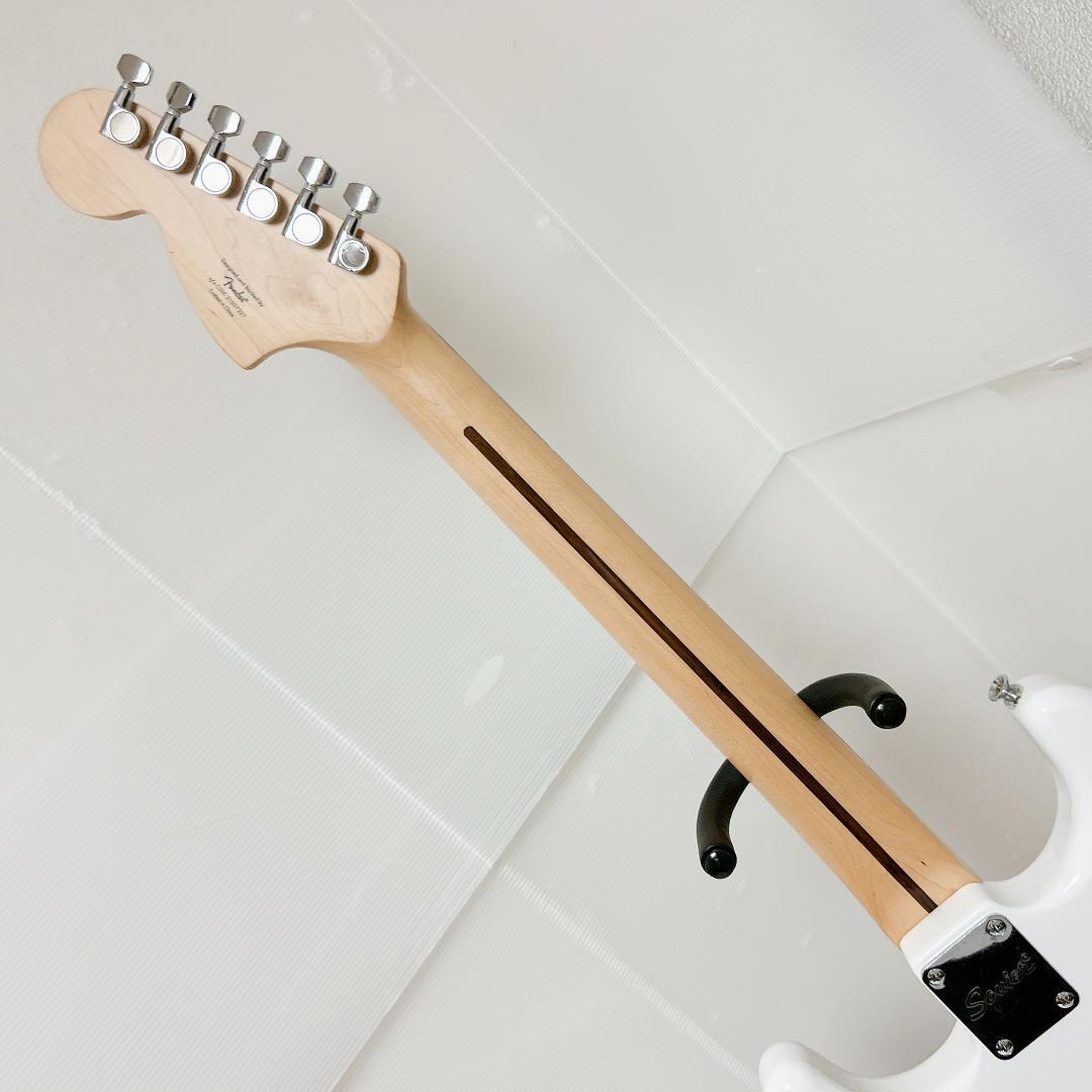 美品 Squier スクワイヤー Stratocaster ストラト ホワイト