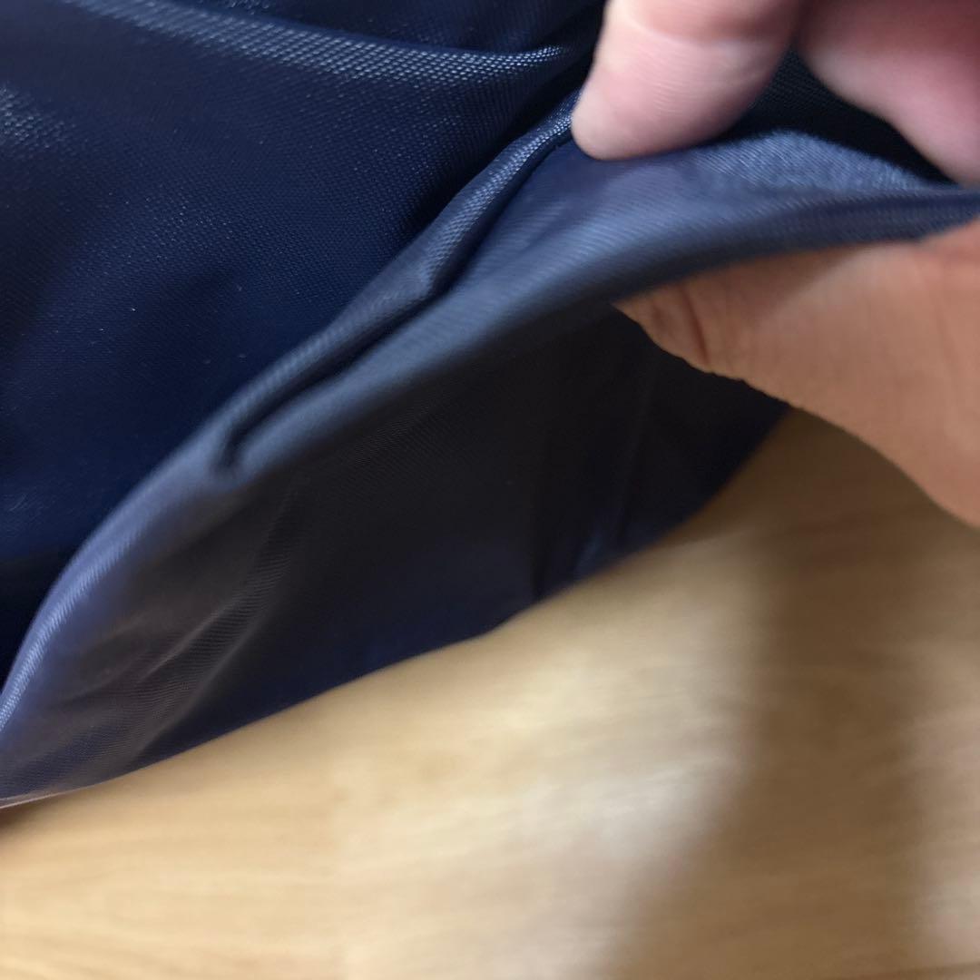 ロンシャンネイビー ボストンバッグ 大容量