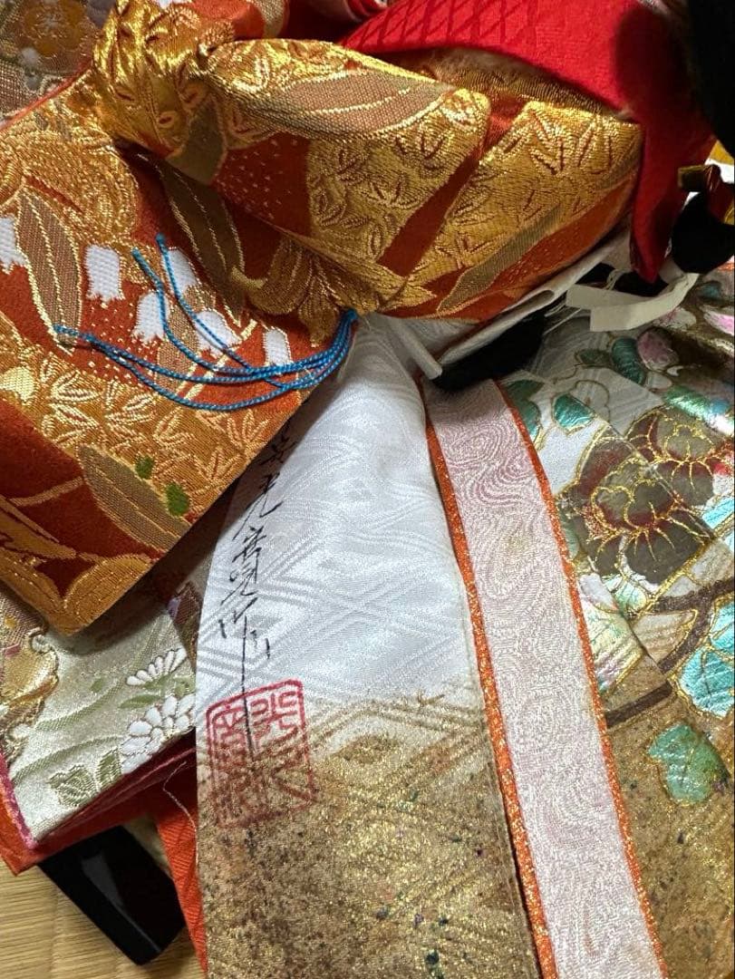 美品　特製本仕立　正絹束帯京雛　藤長監製　親王　平安　光寛作　翔鶴　特上七番