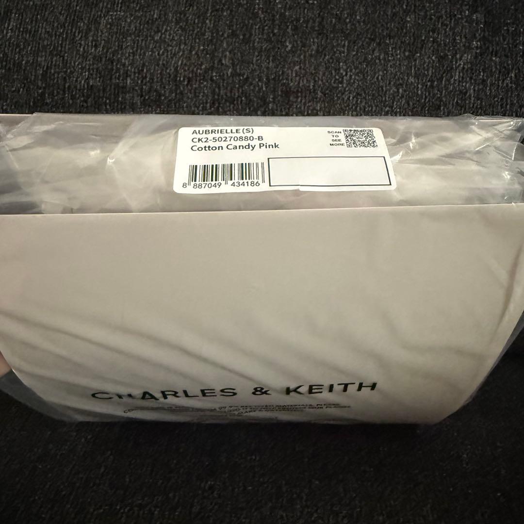 【新品未使用】 オブリエル トップハンドルバッグ コットンキャンディーピンク