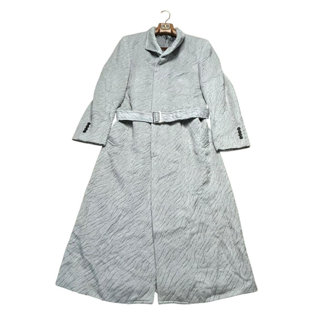 希少 スーリーアルパカ72% メンズティノラス 超ロングコート XL 難有