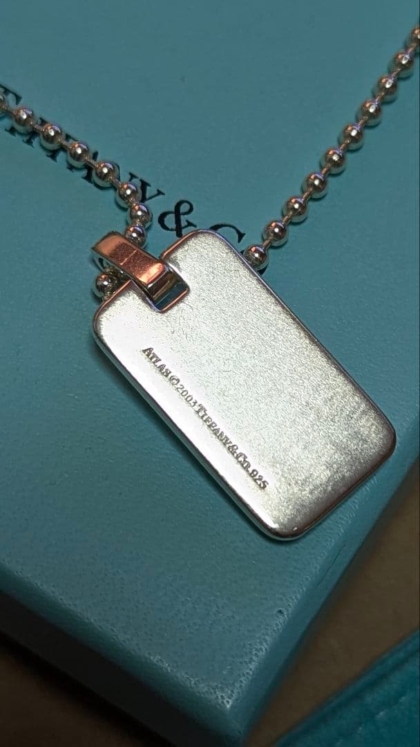 Tiffanyティファニー アトラスボールチェーンネックレス 正規品