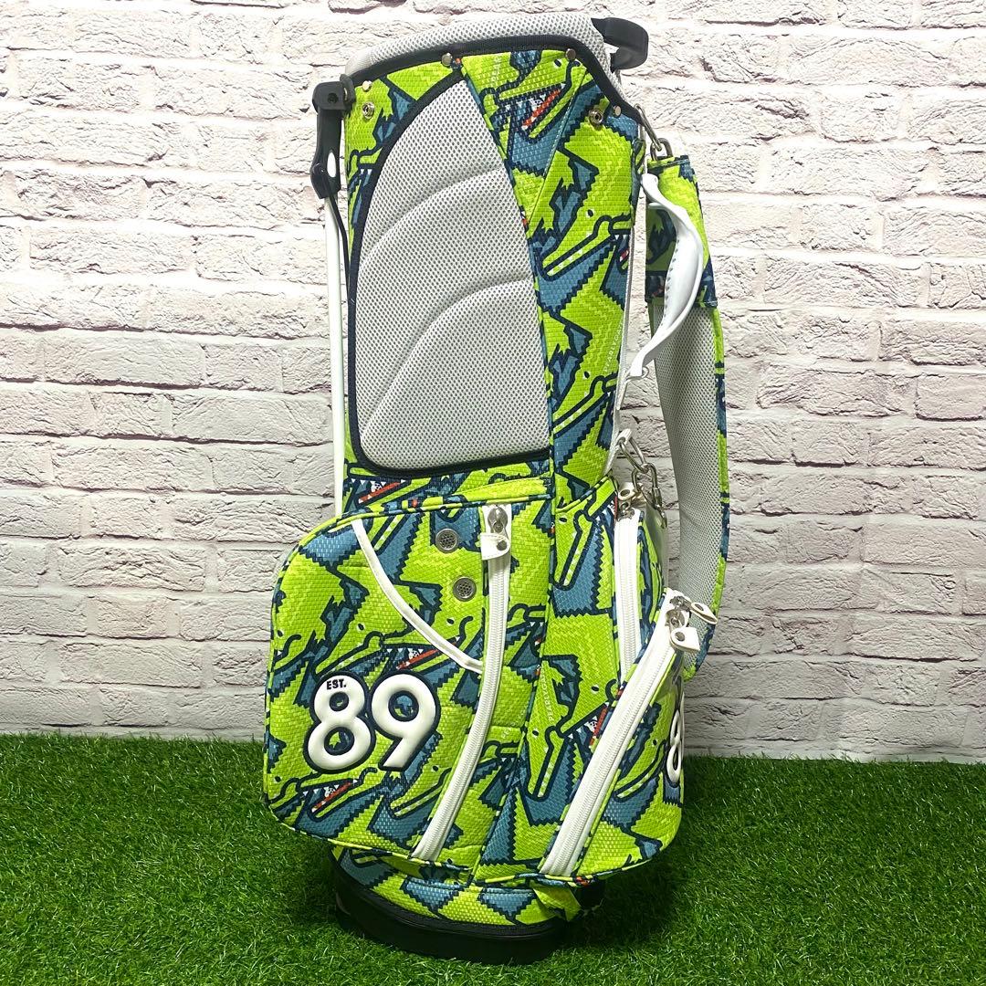 【希少】パーリーゲイツ PEARLY GATES ワニ柄 キャディバッグ ゴルフ