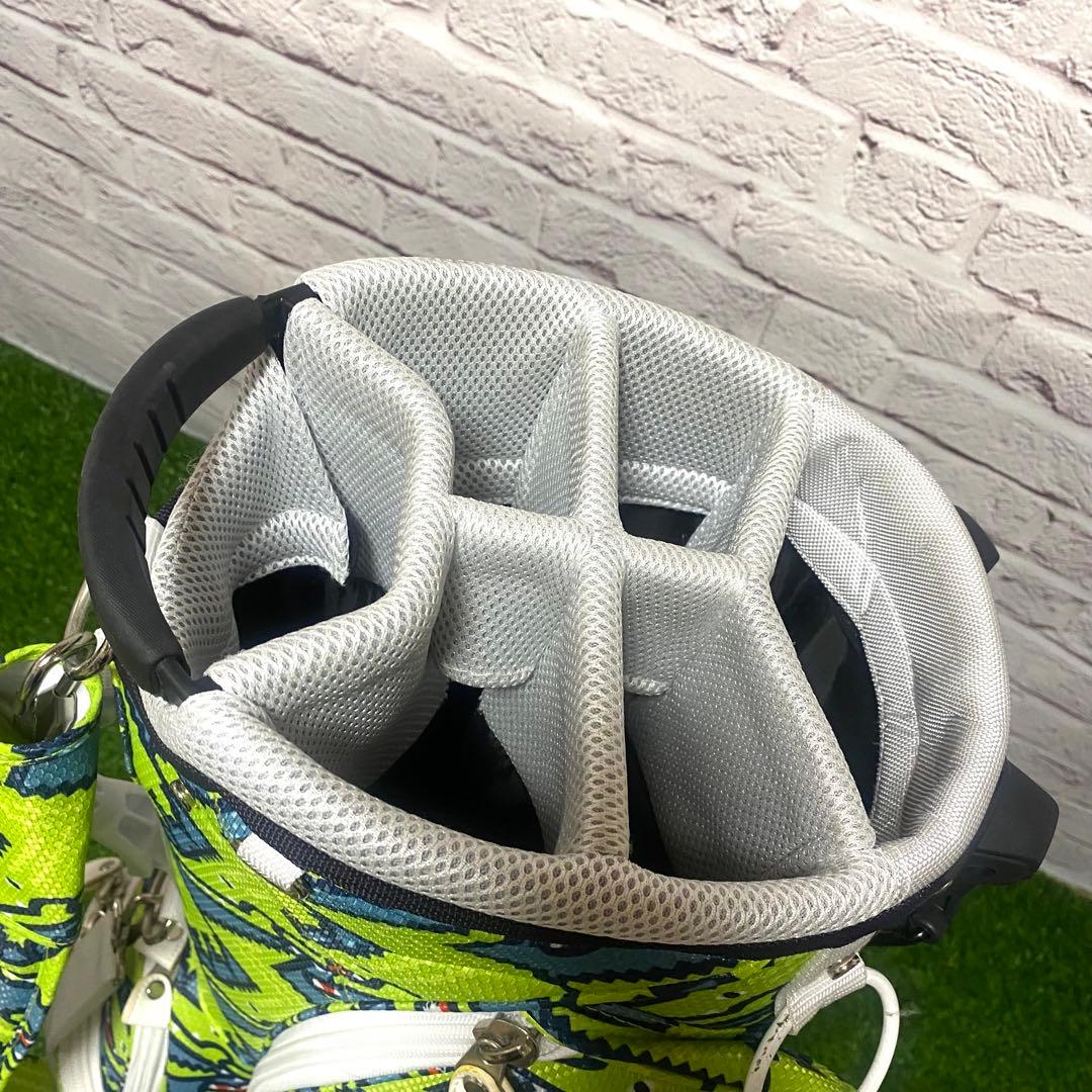 【希少】パーリーゲイツ PEARLY GATES ワニ柄 キャディバッグ ゴルフ