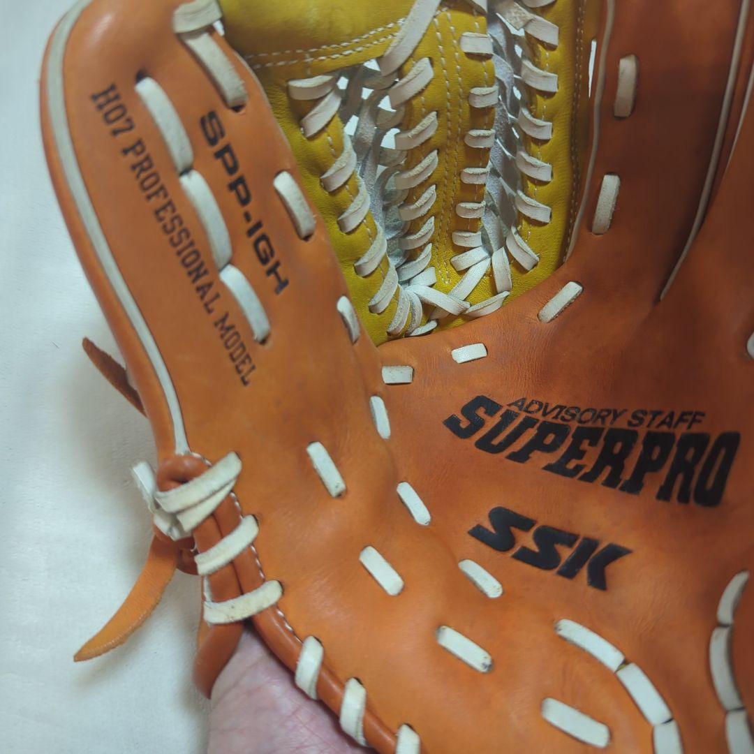 SSK エスエスケイ 井口モデル ホークス時代 限定カラー 内野用 軟式グローブ