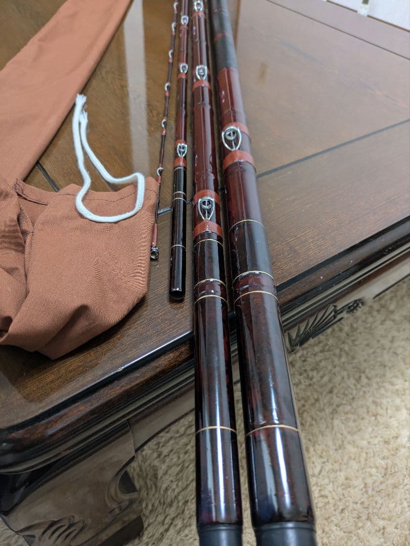 グラス製 石鯛竿