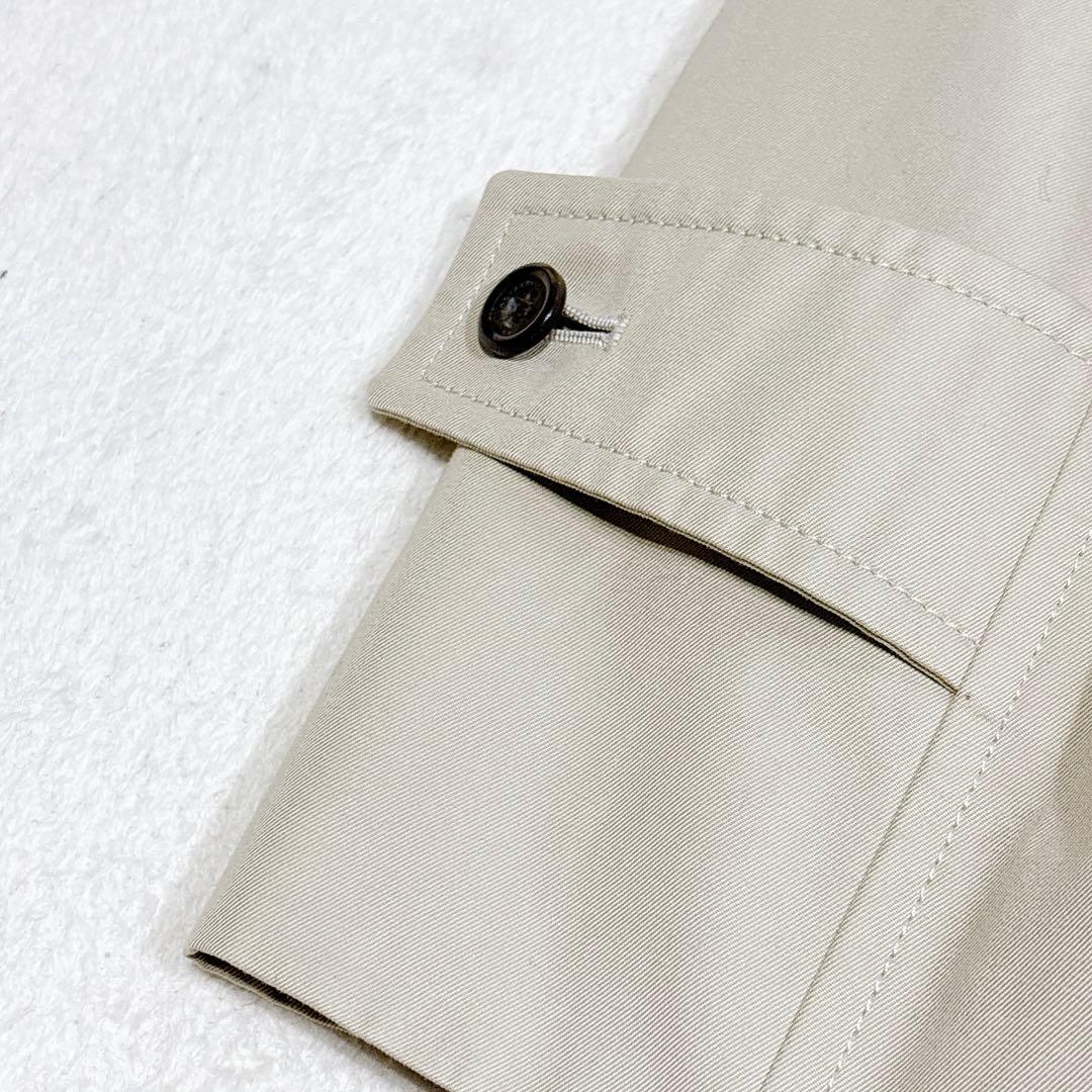 新品同様✨　アクアスキュータム　ステンカラーコート　ライナー　ベージュ　38