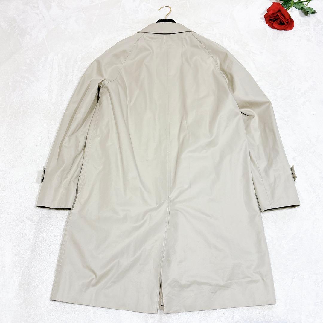 新品同様✨　アクアスキュータム　ステンカラーコート　ライナー　ベージュ　38