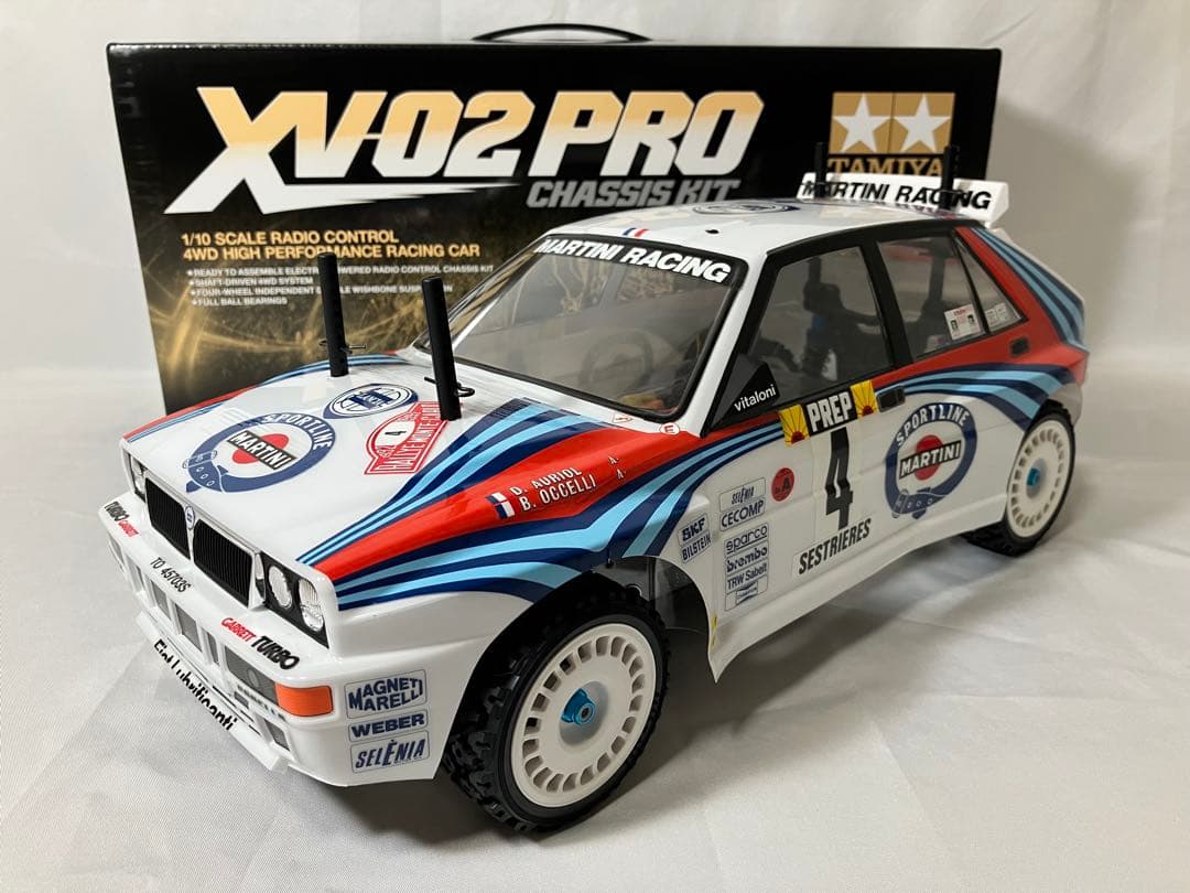 タミヤ XV-02 PRO 組立済 シャーシキット ボディ&メカ セット