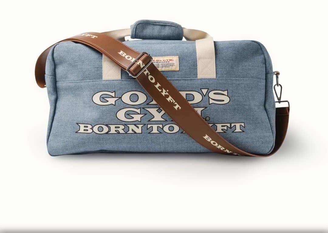 LYFT ゴールドジム コラボ 2WAY DUFFLE BAG - BLUE