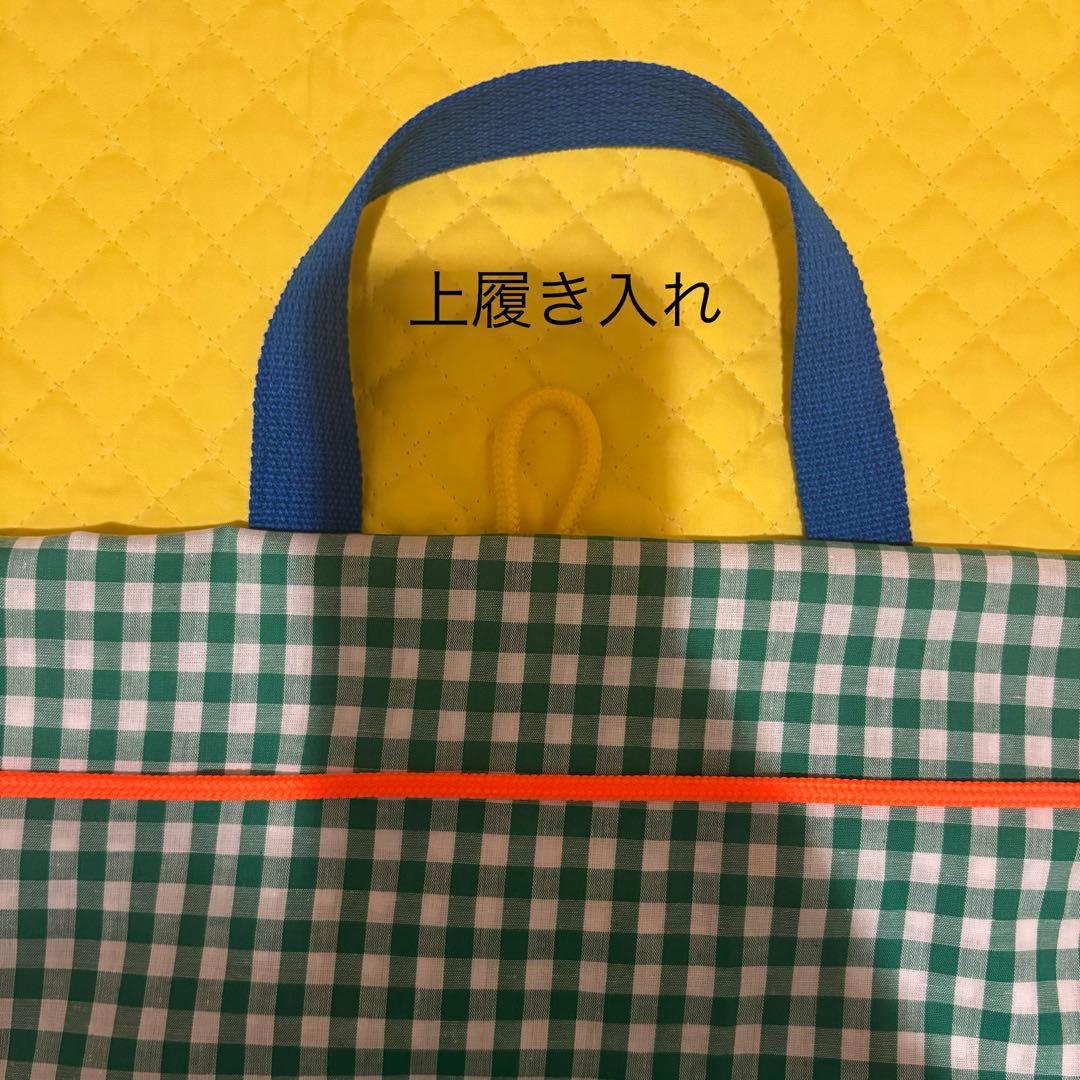 【ぽむ】レッスンバッグ　上履き入れ　体操服袋