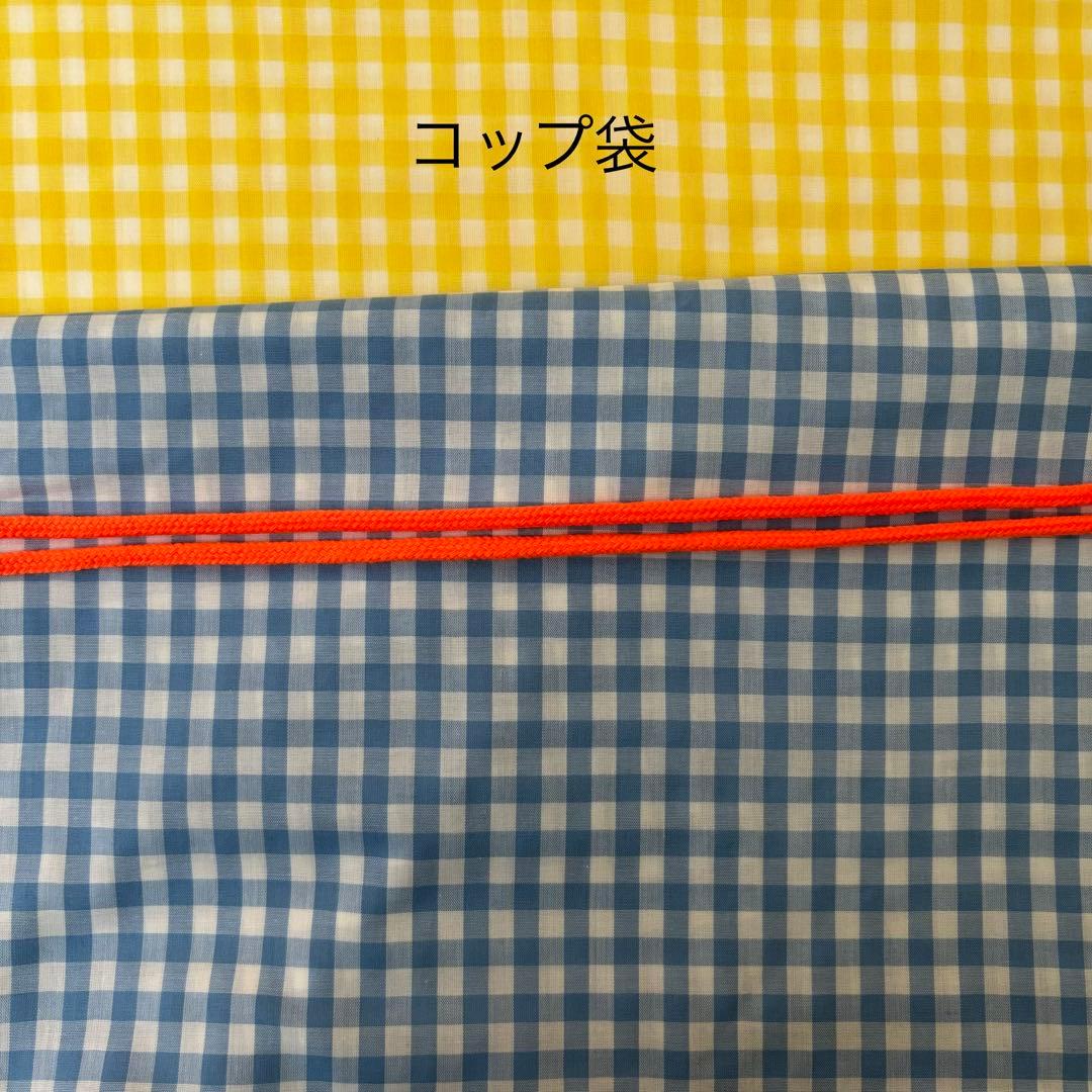 【ぽむ】レッスンバッグ　上履き入れ　体操服袋